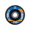 Pferd 4-1/2" x 7/8" A.H. POLIFAN Flap Disc - Z PSF STEELOX, Zirconia, 120 Grit, Conical 62055 - alternate 2